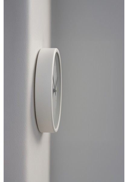 Sevimli Kuş Temalı Modern Duvar Saati - 25CM - Önü Camlı Beyaz Kasa - Sessiz Mekanizma modelleri