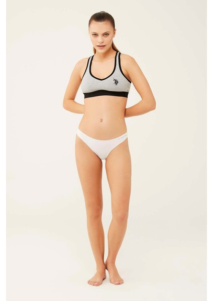 Kadın, Lisanslı, 5'li Modal Brazilian Slip Külot, Beyaz-Siyah-Ten-Fuşya-Lacivert modelleri