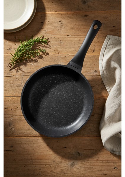 Olimpos Granit Döküm 2'li Tava Seti Siyah 20 -24 cm fırsatları