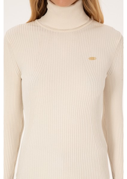 Kadın Krem Kazak /triko 50314756-VR071