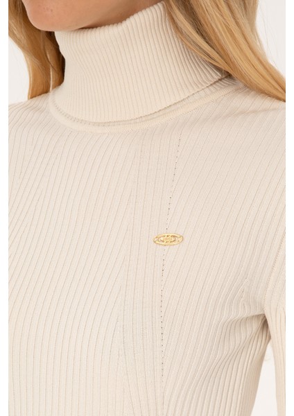 Kadın Krem Kazak /triko 50314756-VR071