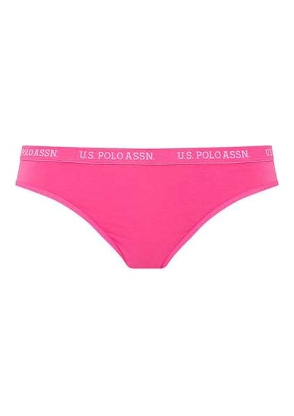 Kadın, Lisanslı, 3'lü Slip Külot, Beyaz Lacivert-Fuşya fırsatları