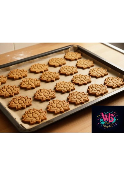 Lotus Çiçeği Kurabiye Kalıbı ve Şeker Hamuru Şekillendirici fiyatları