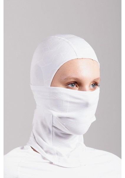 Oıl Company Buğz Oil Company Beyaz Balaklava Termal Kar Maskesi Unisex fırsatları