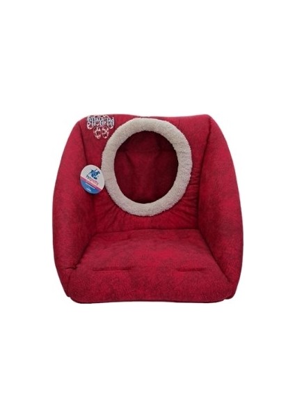 Comfort Üç Fonksiyonlu Kırmızı Kedi Köpek Yatağı 42X42X23CM modelleri