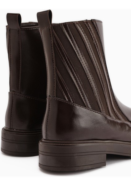 Lena Kahve Lastik Detaylı Kadın Bot indirimleri