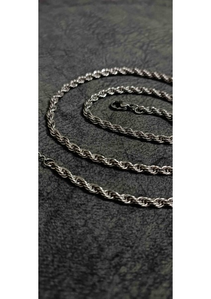 Burgu Zincir Kolye ve Bileklik Paslanmaz Çelik Erkek fırsatları