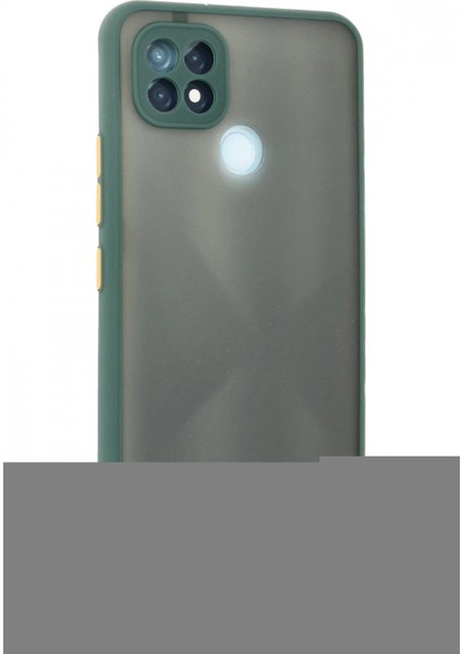 Realme C21 Kılıf Montreal Silikon Kapak - Yeşil modelleri