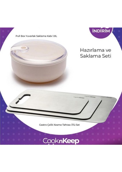 Kesme Tahtası ve Saklama Kabı