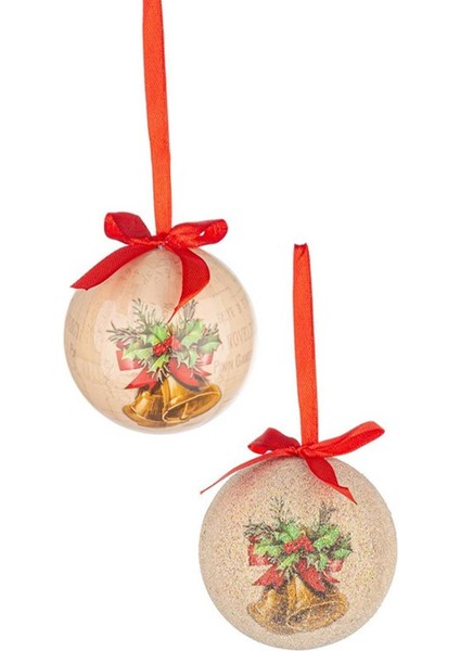 Annabelle Yılbaşı Ağaç Süsü 6 Adet 7,5cm fırsatları