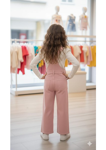 Kız Çocuk Bahçıvan Giyim Yelek Pantolon Body 3 Parça fiyatları