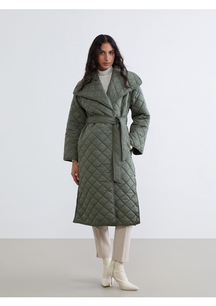 Yeni Sezon Ceket Yaka Kapitone Kadın Şişme Mont fiyatları