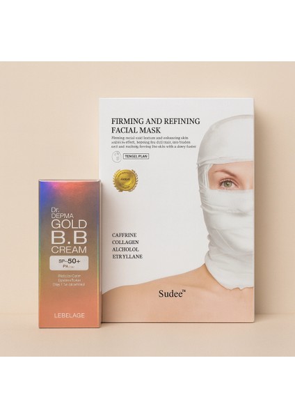 Sıkılaştırıcı Yüz Maskesi + Altın Bb Krem Spf 50+
