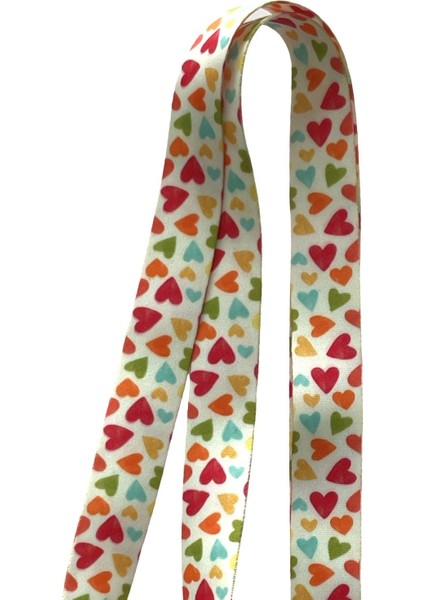 Beyaz Renkli Kalp Desenli Boyun Ipi Telefon Askısı fırsatları