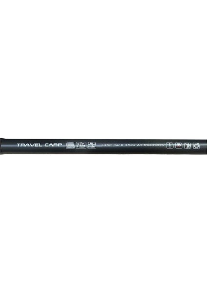 Travel Carp 390CM 3.5 Lbs 160GR Teleskopik Sazan Olta Kamışı modelleri