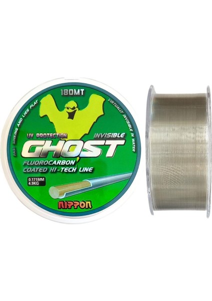 Ghost 180M 0.171MM Fluorocarbon Kaplama Misina