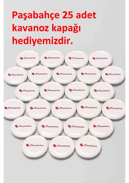 Paşabahçe 660 cc Cam Kavanoz 25'li Paket + 25 Adet Kapak Hediyeli modelleri