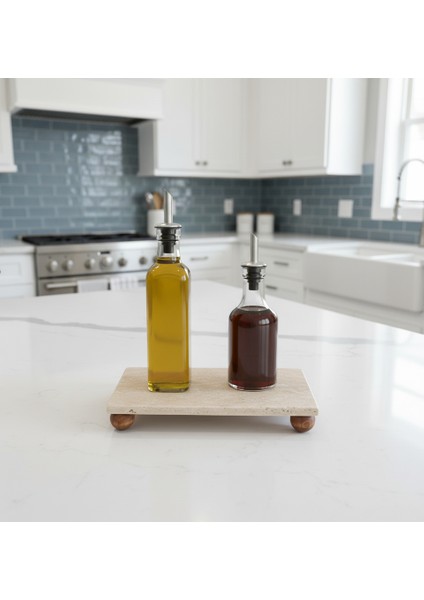 Traverten Sunumluk Standı - En Büyük Boy - Traverten Kesim Panosu - Traverten Yağlık Altlığı - Yağdanlık Altlığı - Sıvı Sabunluk Altlığı fırsatları