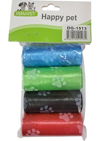 Kedi Köpek Kaka Poşeti 4'lü