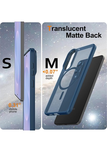 Samsung Galaxy A17 Uyumlu Ekran Koruyuculu Kılıf Magsafe Sarj Destekli Kamera Çıkıntılı Mat Kapak indirimleri