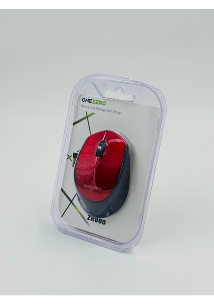 ZR880 Kırmızı Wireless Mouse