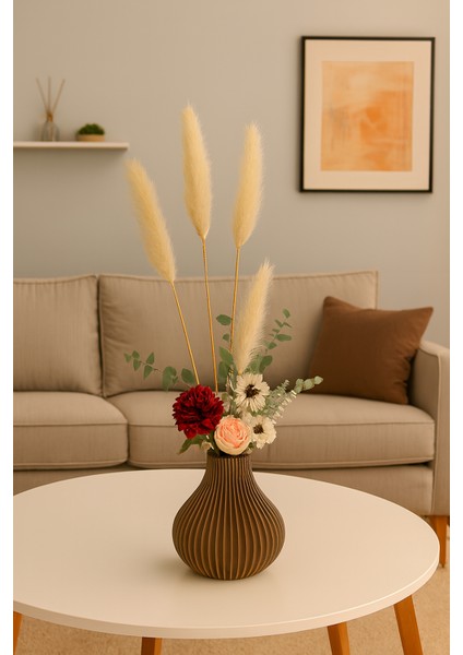 Dekoratif Vazo Sağlıklı Pla ile 3D Yazıcı Özel Üretim | Orta Esnek, Hafif ve Düşmelere Dayanıklı fiyatları