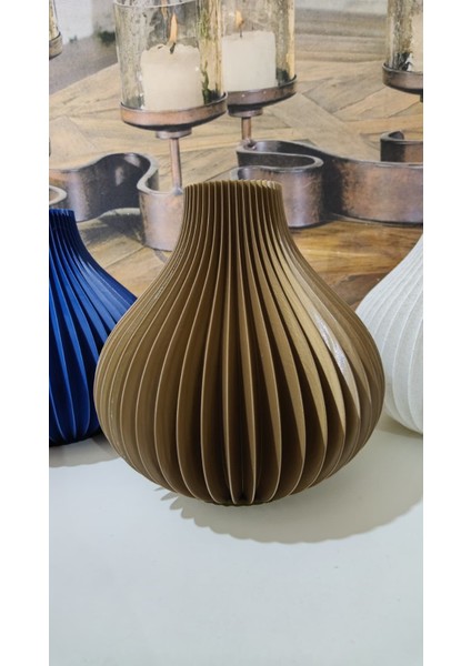 Dekoratif Vazo Sağlıklı Pla ile 3D Yazıcı Özel Üretim | Orta Esnek, Hafif ve Düşmelere Dayanıklı fırsatları