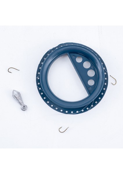 Sazan El Oltası Takımı - Büyük Kasnak - 3 Adet - 3 Iğneli - Dip Olta - Kurşunlu modelleri