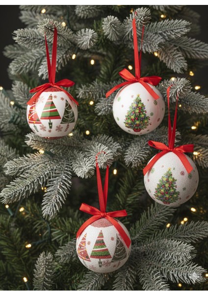 Ilyana Yılbaşı Ağaç Süsü 14 Adet 7,5cm fırsatları