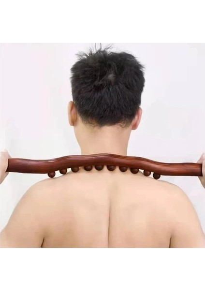 Buğz 60 cm Doğal Ahşap Masaj Sopası