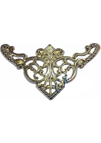 Buğz Dekoratif Köşe Süsü, Köşelik - Büyük, 31X55MM, Sarı, 1 Adet