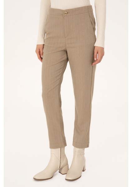 Kadın Camel Pantolon (Kanvas-Chino) 50309281-VR015 fiyatları