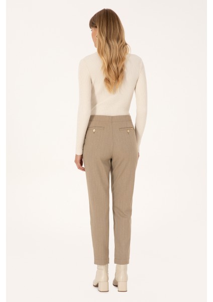 Kadın Camel Pantolon (Kanvas-Chino) 50309281-VR015 fırsatları