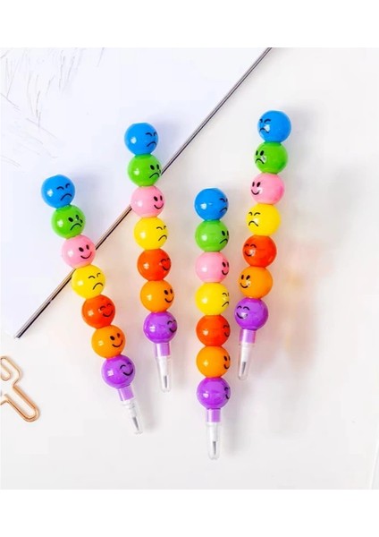 Buğz Emojili Yumurtlayan Kalem Seti 5'li