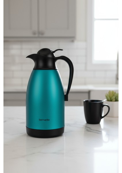 Grandio Çelik Termos Turkuaz 2 Litre fiyatları