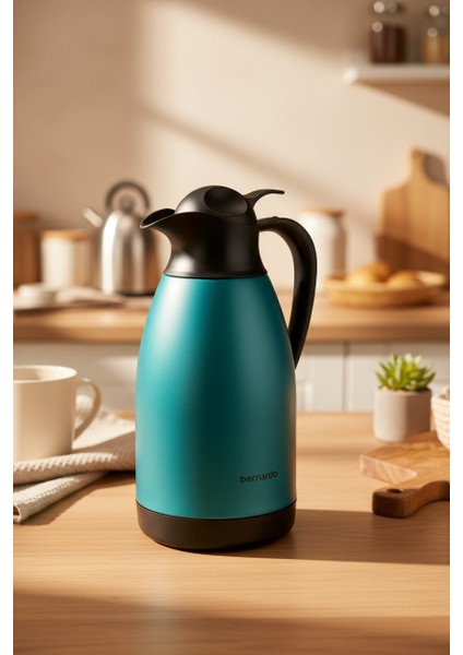 Grandio Çelik Termos Turkuaz 2 Litre modelleri