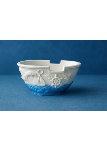 El Yapımı Dekoratif Sukulent Saksı Handmade Taş Tozu Gemi Tasarım Mumluk Kalemlik Sukulent Obje fiyatları