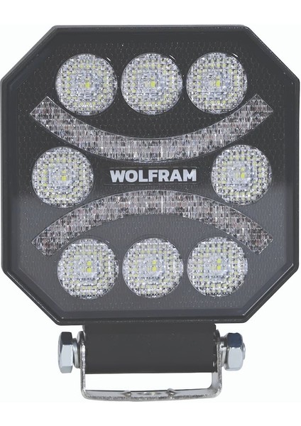 LED Çalışma Lambası Emojili 8 LED Beyaz + Sarı Sinyal Fonksiyonlu 10/30V E-Belgeli 24W+21W 32002 fiyatları