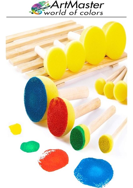 Tuval Seti 30X30 1 Paket Masaüstü Şövale Mydido Akrilik Boya Plastik Spatula Resim Fırçası Palet Ponpon Sünger Fırça fırsatları