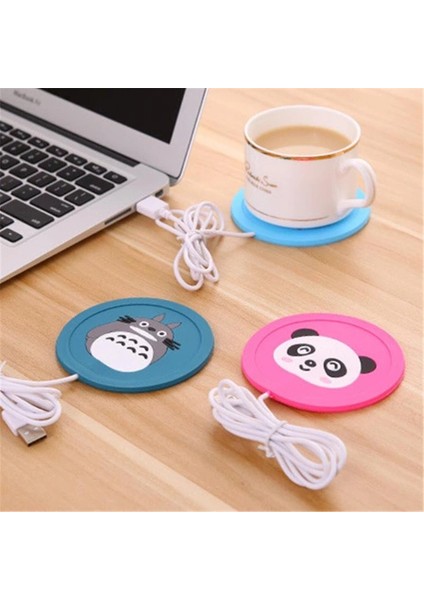 Buğz USB Silikon Bardak Altı Isıtıcı