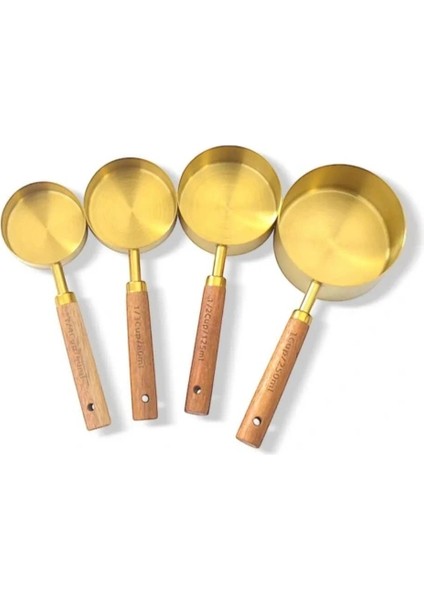 Buğz 4'lü Ahşap Saplı Ölçü Kaşığı fiyatları