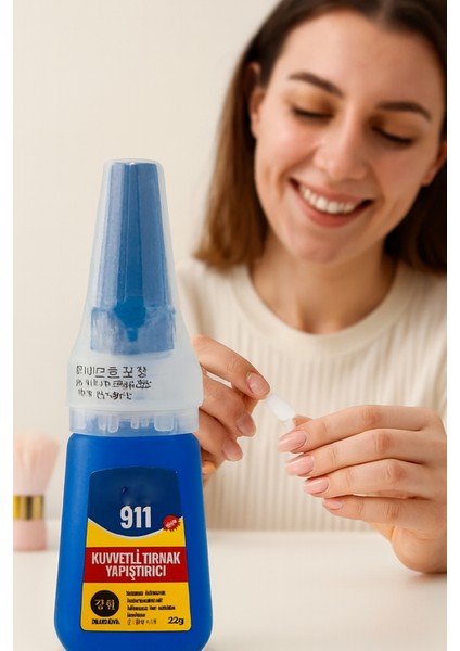 Ultra Güçlü Profesyonel Protez Tırnak Yapıştırıcısı | Hızlı Etkili Tips Takma Tırnak Yapıştırıcı 722389