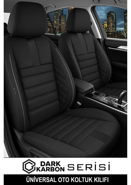 Bmw X6 (F16) 40D (313 Hp) Xdrive Steptronic 2017 Trend Serisi Uyumlu Tay Tüyü Oto Koltuk Kılıfı Karbon Siyah