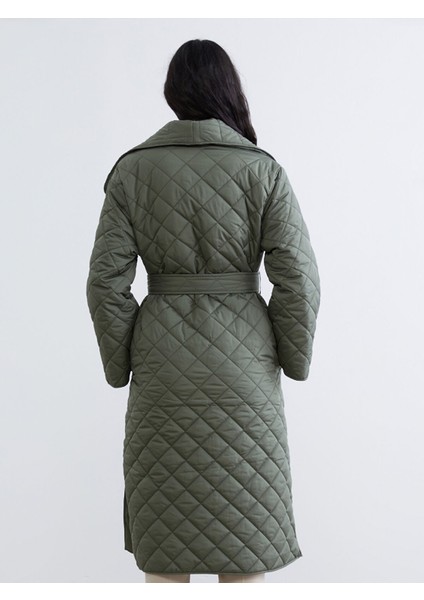 Yeni Sezon Ceket Yaka Kapitone Kadın Şişme Mont indirimleri