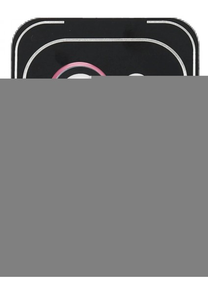 iPhone 14 Pvd Metal Kamera Lens - Pembe