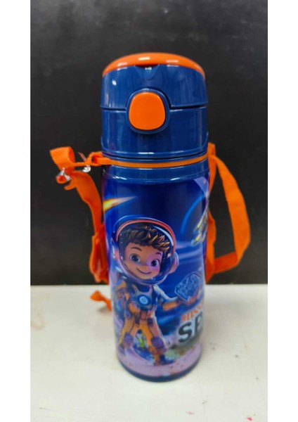 Resimli Aliminyum Matara 600 ml Erkek MT-6013