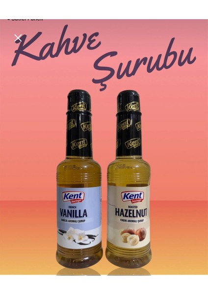 Boringer Vanilya - Fındık Aromalı Kahve Şurubu 2 x 355ML