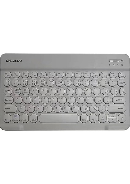 ZR455 Beyaz Bluethooth Klavye