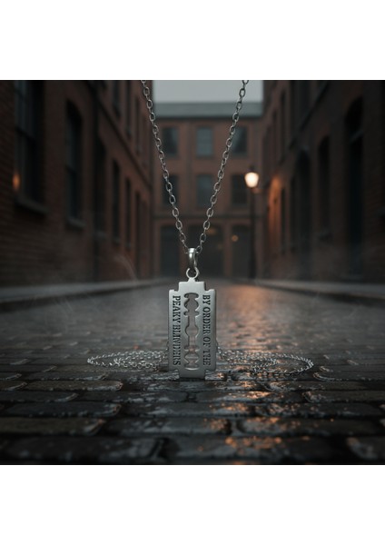 Peaky Blınders Jilet Gümüş Kaplama Düz Zincir Kolye modelleri