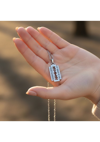 Peaky Blınders Jilet Gümüş Kaplama Düz Zincir Kolye indirimleri